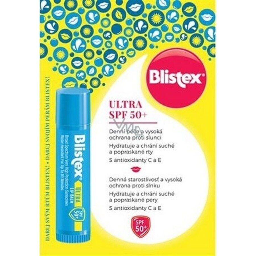 Blistex ULTRA SPF 50+ 1×4.25 g, baume à lèvres