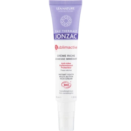 JONZAC Sublimactive Crema ligera antiedad y antiarrugas 1×40 ml