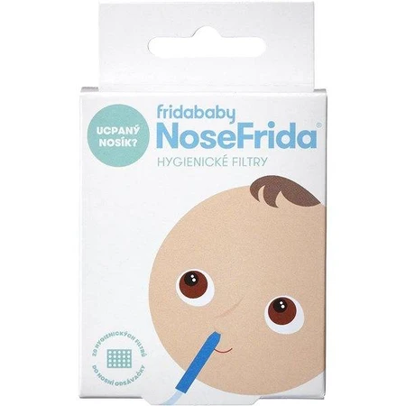 Fridababy NoseFrida FILTROS 1×20 unidades, para extractor de esputo, higiénico
