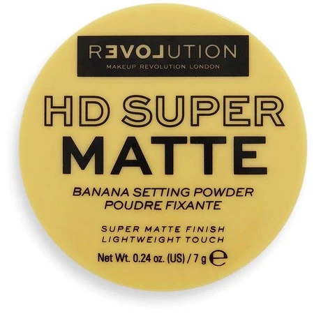 Revolution Relove, HD Super Matte Banana Poeder 1×7 g, poeder