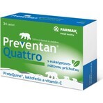 FARMAX Preventan Quattro + vitamine C 1×24 tbl, voedingssupplement FARMAX Preventan Quattro + vitamine C 1×24 tbl, voedingssupplement