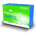 FARMAX Preventan Quattro + vitamine C 1×24 tbl, voedingssupplement FARMAX Preventan Quattro + vitamine C 1×24 tbl, voedingssupplement