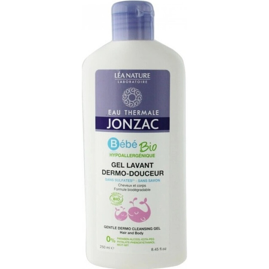 JONZAC Bébé Gel dermo-limpiador para cabello y cuerpo 1×250 ml