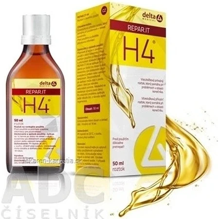 H4 Repar.it solution naturelle pour hémorroïdes 50ml 1×50 ml, solution