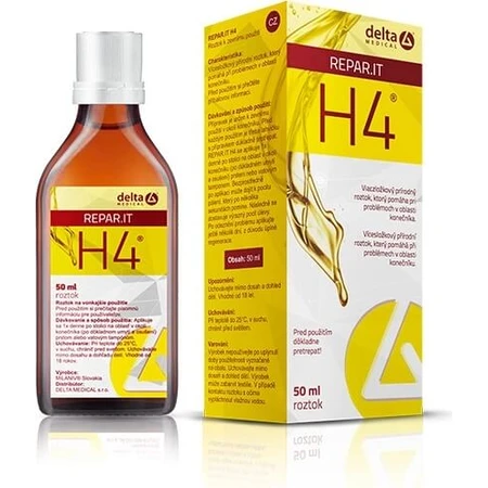 H4 Repar.it solution naturelle pour hémorroïdes 50ml 1×50 ml, solution