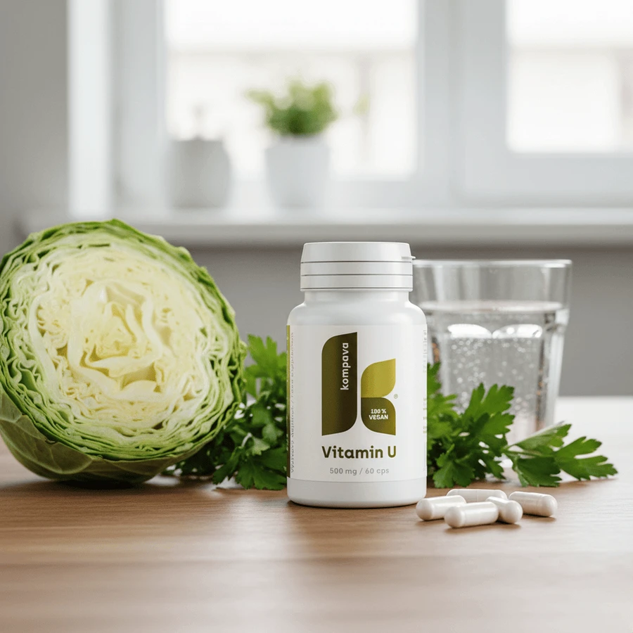 Kompava Vitamin U, 60 capsule, Conex
