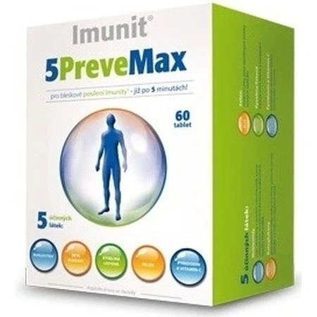Imunit 5PreveMax 1×80 tbl, (con nucleótidos y betaglucano)