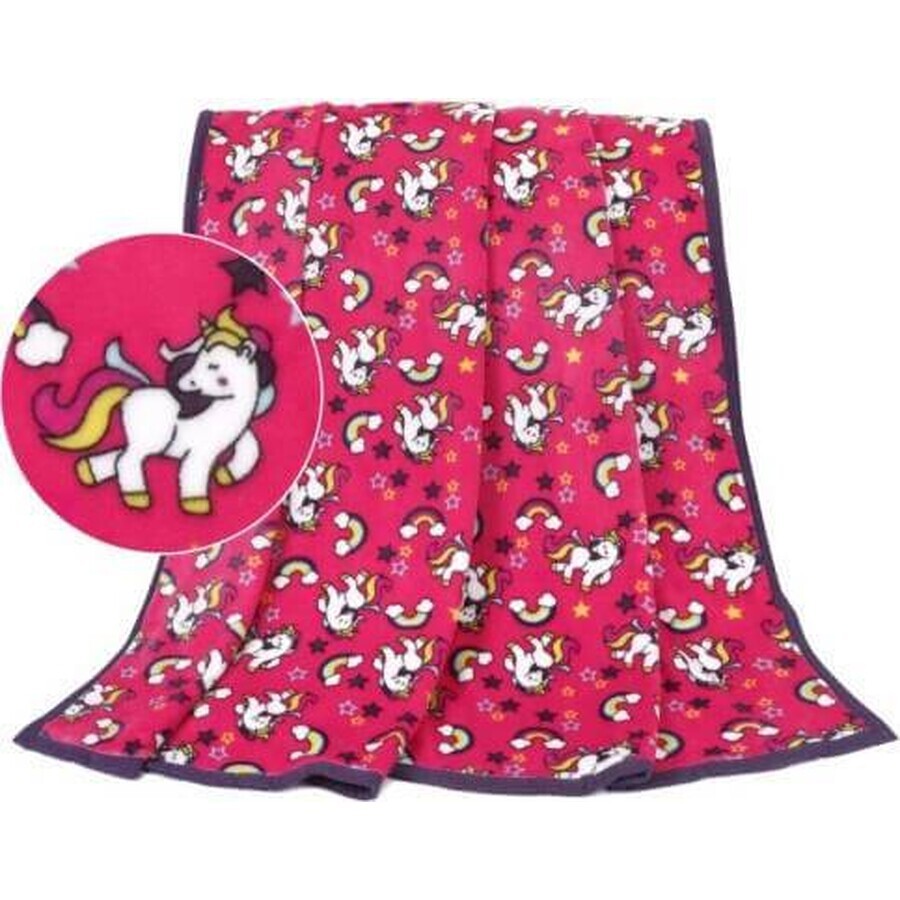 Buy Baby blanket ELLA 1005/232 75x100cm pink unicorn 1×1 pc, baby blanket Baby blanket ELLA 1005/232 75x100cm pink unicorn 1×1 pc, baby blanket