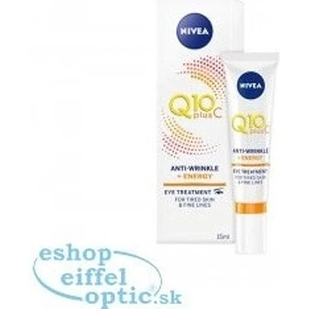 NIVEA Q10 Energising Anti-Wrinkle Eye Cream 1×15 ml, crème