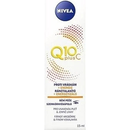 NIVEA Q10 Energising Anti-Wrinkle Eye Cream 1×15 ml, crème