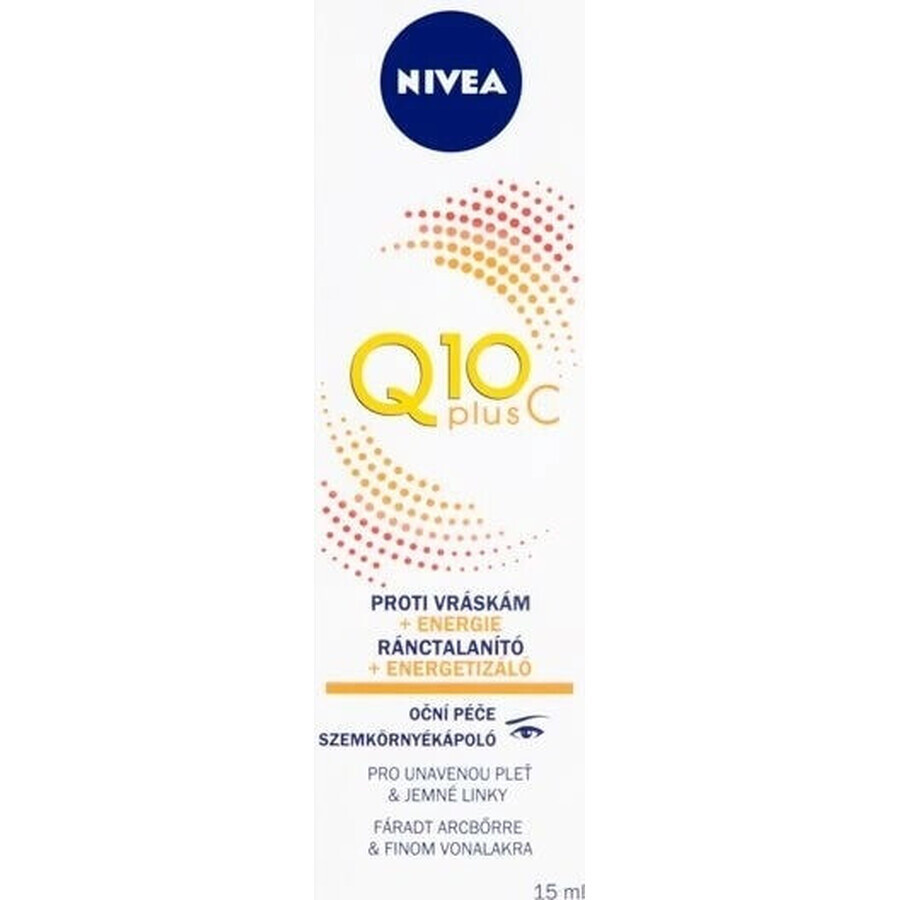 NIVEA Q10 Energiserende Anti-Rimpel Oogcrème 1×15 ml, crème