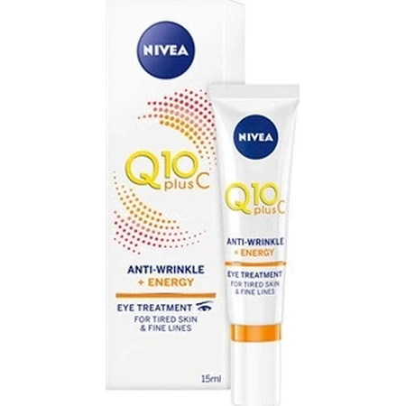 NIVEA Q10 Energising Anti-Wrinkle Eye Cream 1×15 ml, crème