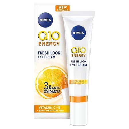NIVEA Q10 Energising Anti-Wrinkle Eye Cream 1×15 ml, crème