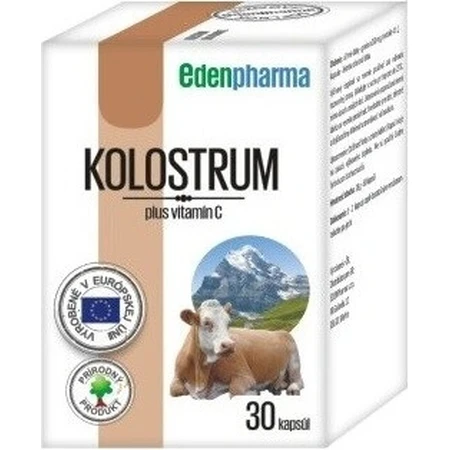 EDENPharma KOLOSTRUM 1×30 cps, voedingssupplement