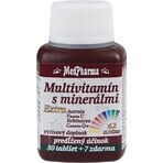 MedPharma MULTIVITAMINA CON MINERALI EXTRA 42 INGREDIENTI 1 × 30 + 7 tbl in omaggio (37 pz.) MedPharma MULTIVITAMINA CON MINERALI EXTRA 42 INGREDIENTI 1 × 30 + 7 tbl in omaggio (37 pz.)