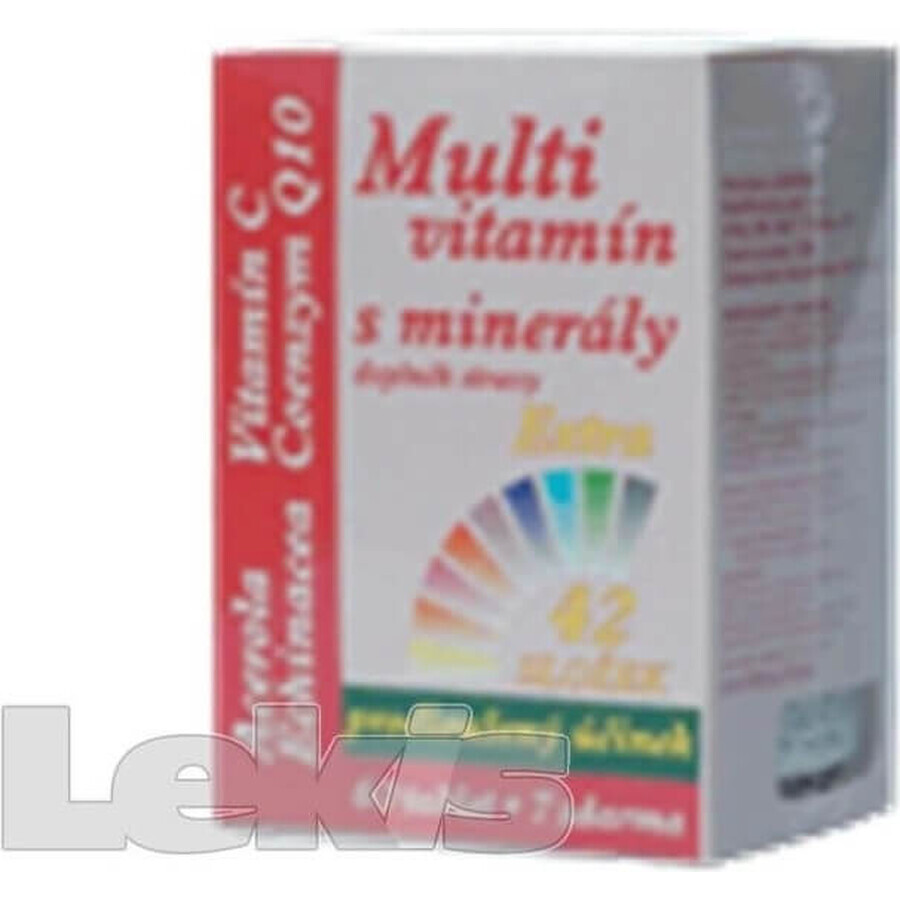 MedPharma MULTIVITAMINA CON MINERALI EXTRA 42 INGREDIENTI 1 × 30 + 7 tbl in omaggio (37 pz.)