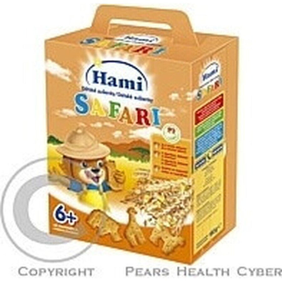 Galletas Hami Safari 1×180 g, a partir de 6 meses Galletas Hami Safari 1×180 g, a partir de 6 meses