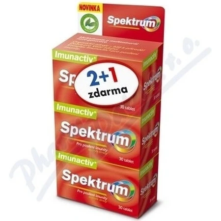 Spektrum Imunaktiv 90 tbl 2+1 Promo VB24 1x1 set, cómodo pack multivitamínico para la inmunidad