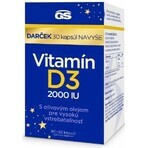 GS Vitamina D3 2000 UI 1×120 tbl, complemento alimenticio