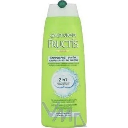 Garnier Fructis Antidandruff Cleansing Shampoo für alle Haartypen mit Schuppen 1×250 ml, Shampoo