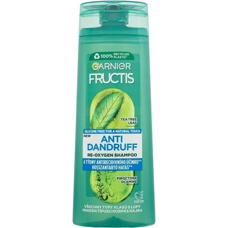 Garnier Fructis Antidandruff Cleansing Shampoo für alle Haartypen mit Schuppen 1×250 ml, Shampoo