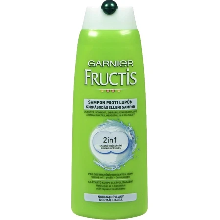 Garnier Fructis Antidandruff Cleansing Shampoo für alle Haartypen mit Schuppen 1×250 ml, Shampoo
