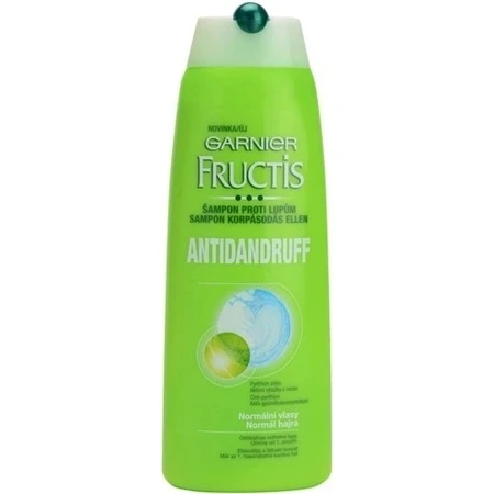 Garnier Fructis Antidandruff Cleansing Shampoo für alle Haartypen mit Schuppen 1×250 ml, Shampoo