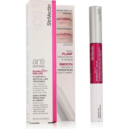 StriVectin Double Fix For Lips Lip Plumping and Wrinkle Smoothing Serum 1×10 ml, Lip Serum
