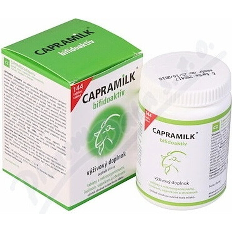 CAPRAMILK® bifidoactive 1×144 pcs, complément alimentaire