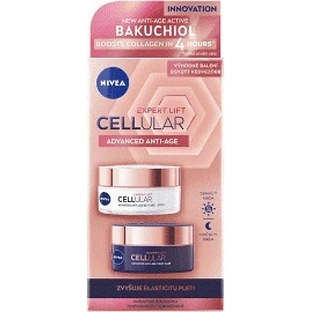 Nivea Day + Night Cream Cellular Expert Lift 2x50ml 1×2x50ml 1×2x50ml, crème pour la peau
