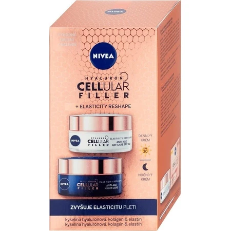 Nivea Day + Night Cream Cellular Expert Lift 2x50ml 1×2x50ml 1×2x50ml, crème pour la peau