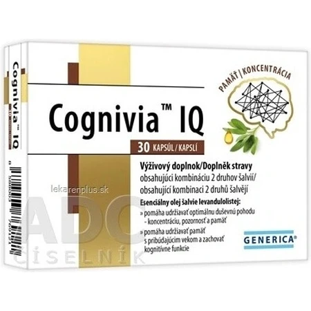 GENERICA Cognivia IQ 1×30 cps, complemento alimenticio