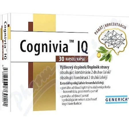 GENERICA Cognivia IQ 1×30 cps, complemento alimenticio