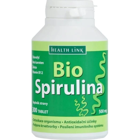 Health Link ORGANIC SPIRULINA 1×300 tbl, spirulina
