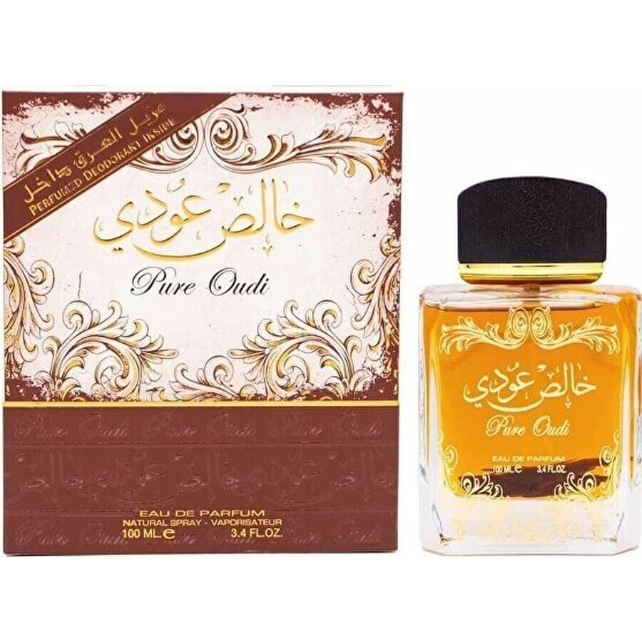 Lattafa Pure Oudi Edp 100ml 1×100 ml 1×100 ml, eau de parfum