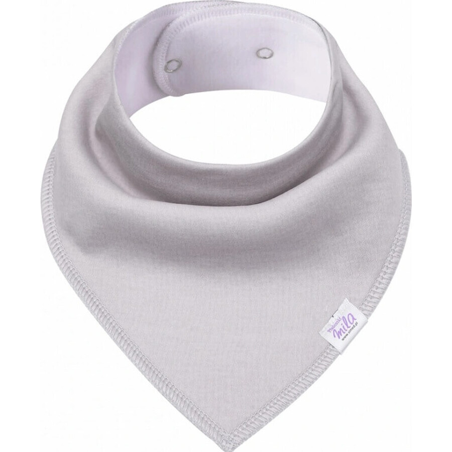 Buy SIMED Cotton bib with waterproof PUL, gray 1×1 pc SIMED Cotton bib with waterproof PUL, gray 1×1 pc