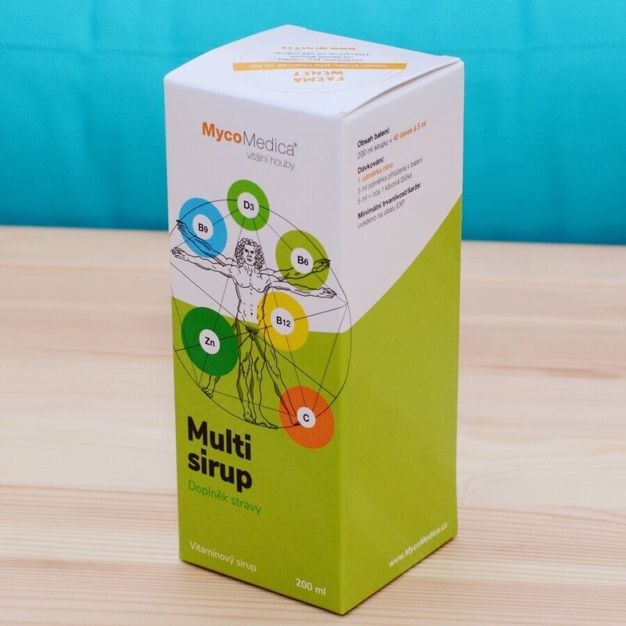 Mycomedica Multi syrup 200ml 1×200 ml