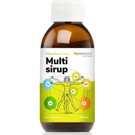 Mycomedica Multisiroop 200ml 1×200ml