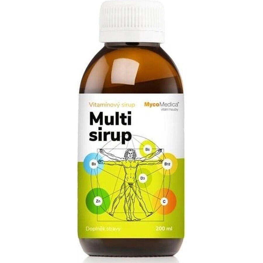 Mycomedica Multi syrup 200ml 1×200 ml