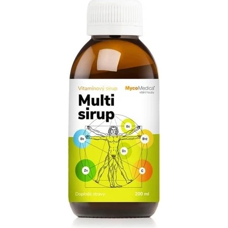 Mycomedica Multisiroop 200ml 1×200ml