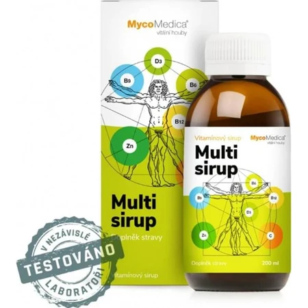 Mycomedica Multisiroop 200ml 1×200ml