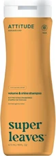 ATTITUDE Natural shampoo Super leaves with detoxifying effect - shine and volume for fine hair 1×473 ml, natural shampoo