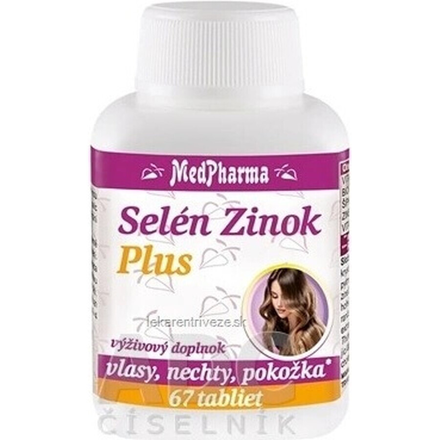 MedPharma Selenium Zinc Plus 1×67 tbl, integratore alimentare