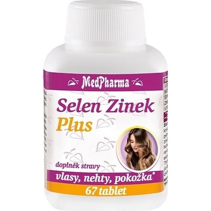 MedPharma Selenium Zinc Plus 1×67 tbl, integratore alimentare