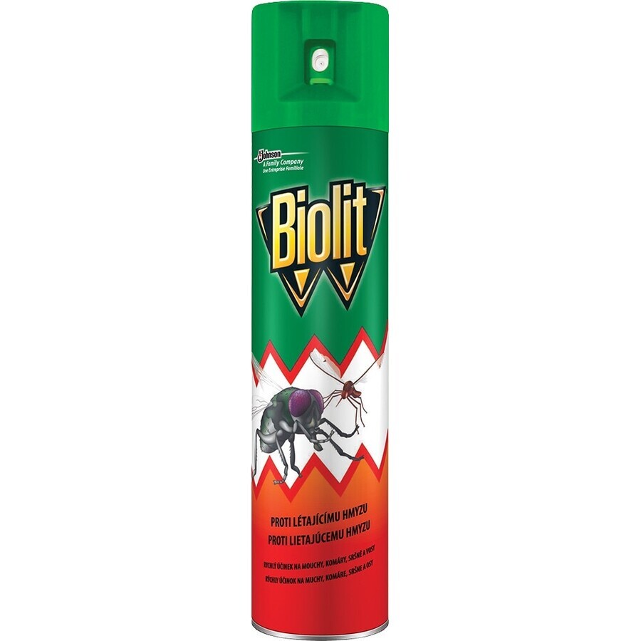 Biolit Insecticide spray against flying insects 1×400 ml, insect spray