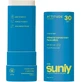 ATTITUDE Kinder 100% Minerale Gezichts- en Lipbar SPF 30 Ongeparfumeerd 1×20 g, Gezichts- en Lipbar