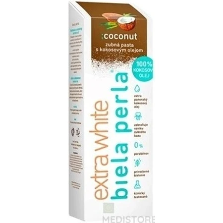 White pearl - coconut, toothpaste 1×75 ml, toothpaste