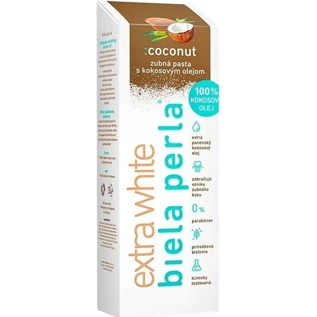 White pearl - coconut, toothpaste 1×75 ml, toothpaste