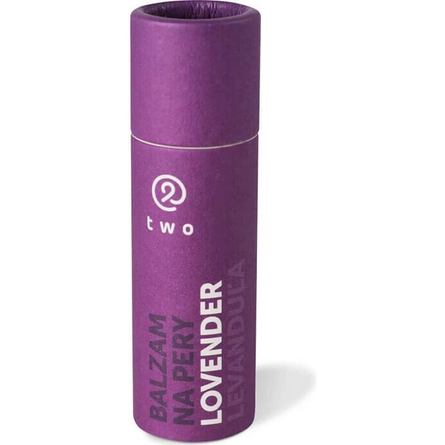 Twee cosmetica lippenbalsem LOVENDER 1×1 stuks Twee cosmetica lippenbalsem LOVENDER 1×1 stuks