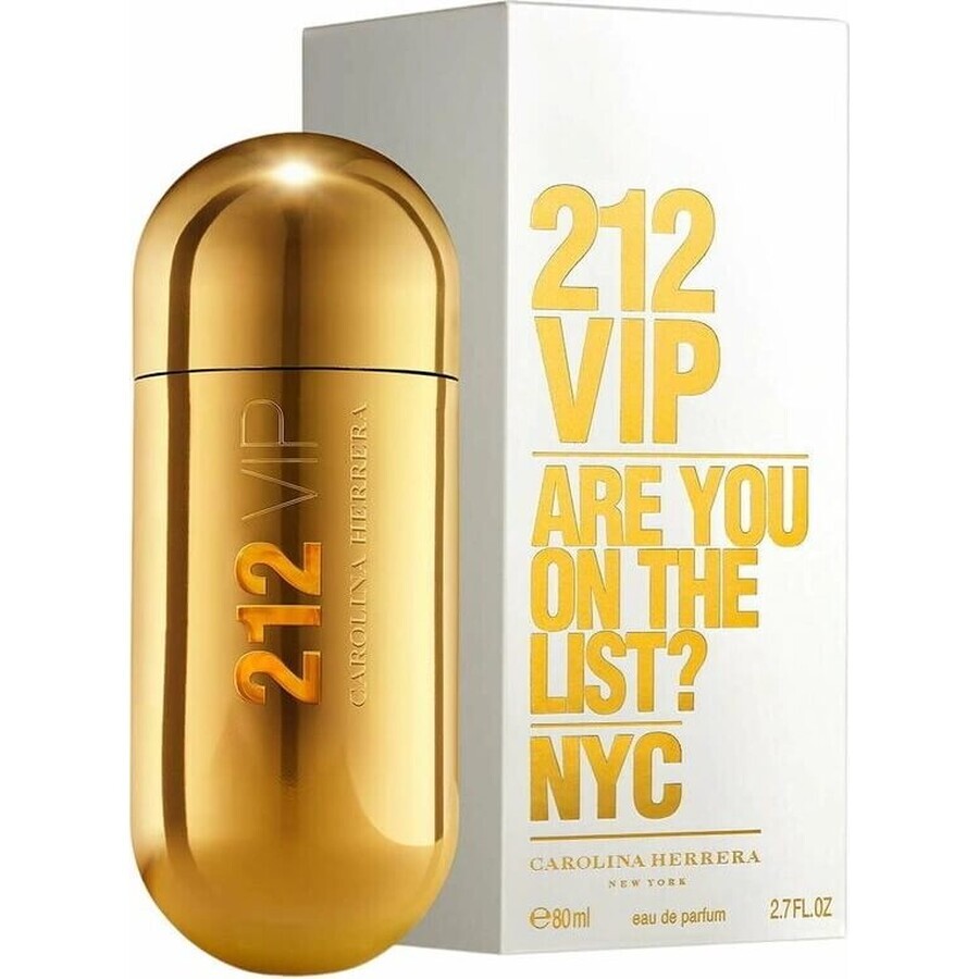 Carolina Herrera 212 Vip Edp 80ml 1×80 ml 1×80 ml, eau de parfum Carolina Herrera 212 Vip Edp 80ml 1×80 ml 1×80 ml, eau de parfum